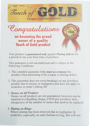 Touch Of Gold Product Authenticity 